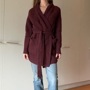 Rag & Bone Wool Blend Robe Cardigan